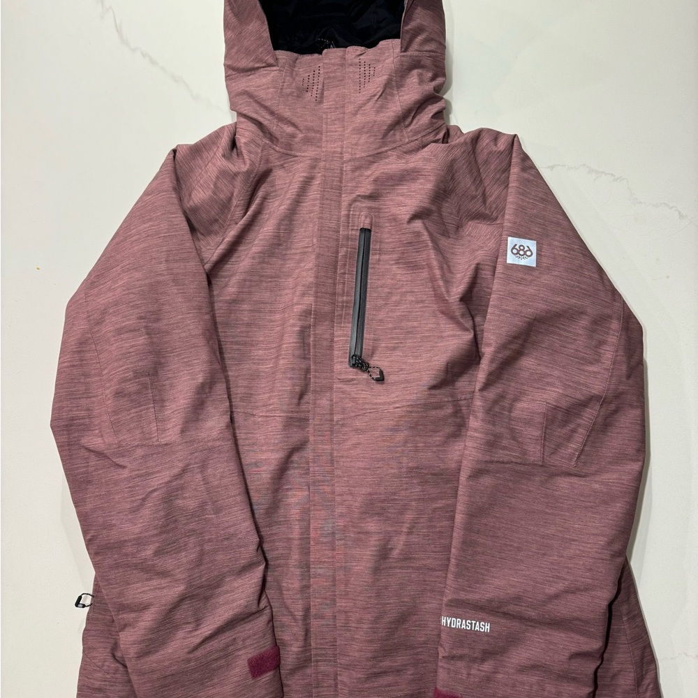 Womens 686 hydrostash snowboard coat size L